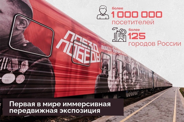 В Саратовскую область прибудет «Поезд Победы».